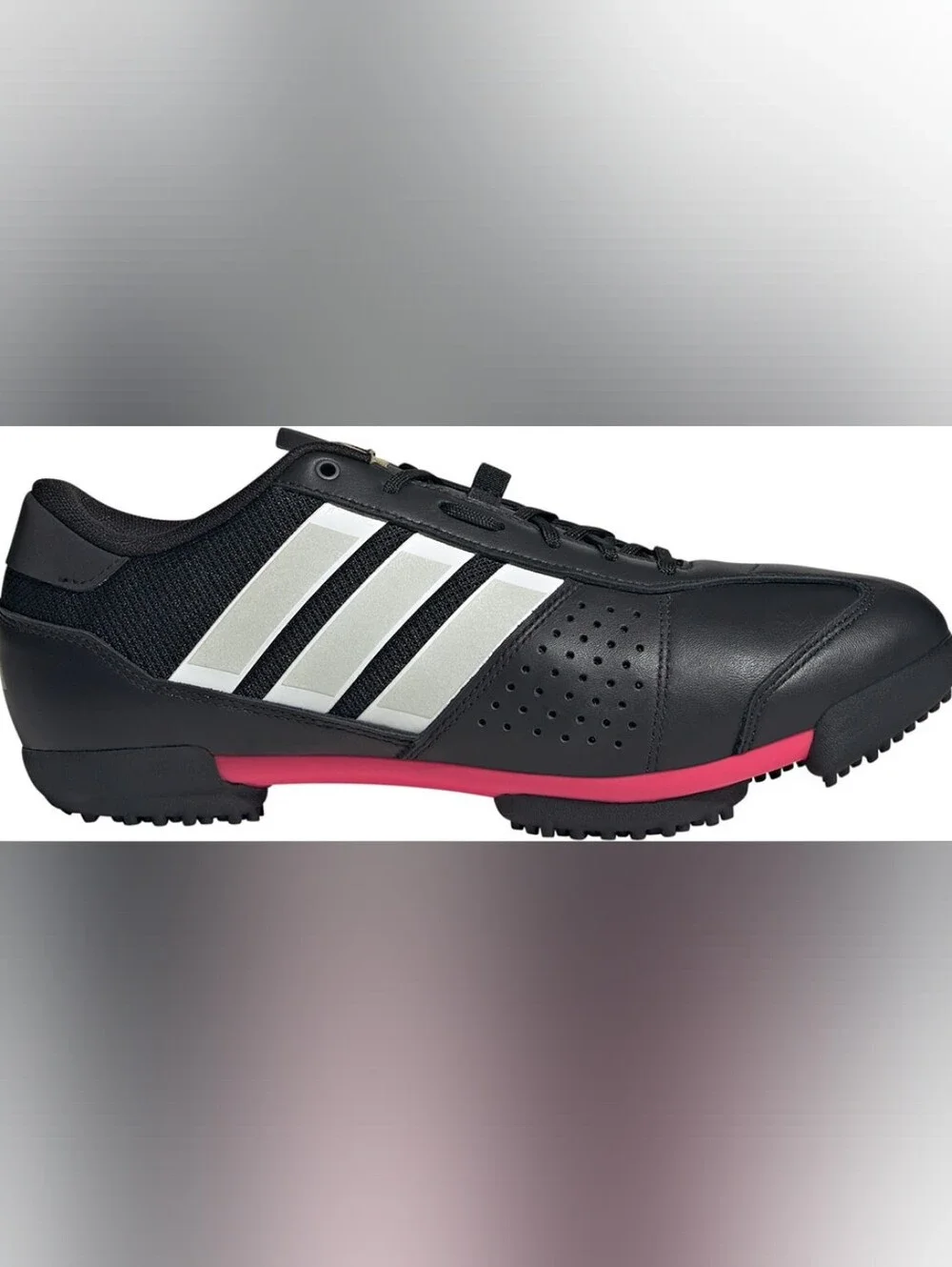 NEW Women's 7.5 cycling shoes - Adidas Heritage Tour Bike Shoes - Clipless Black
